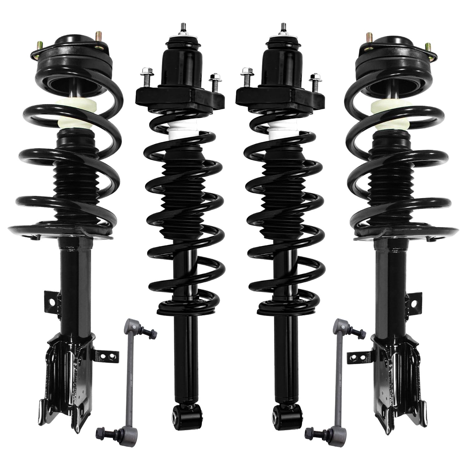 Detroit Axle - 6pc FWD Struts Kit for 2009 2010 Dodge Journey