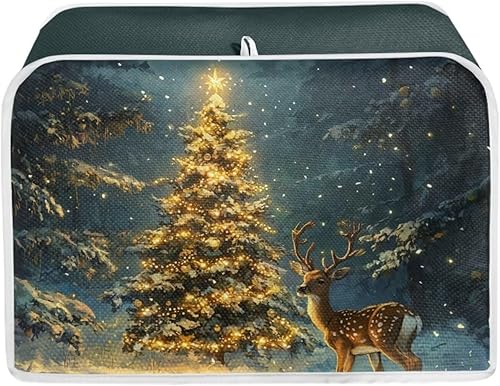 Miniatura 24 de ZFRXIGN Cubierta para tostadora de girasol de pollo con ranura ancha de 2 rebanadas, fundas para electrodomésticos pequeños, lavables a máquina,