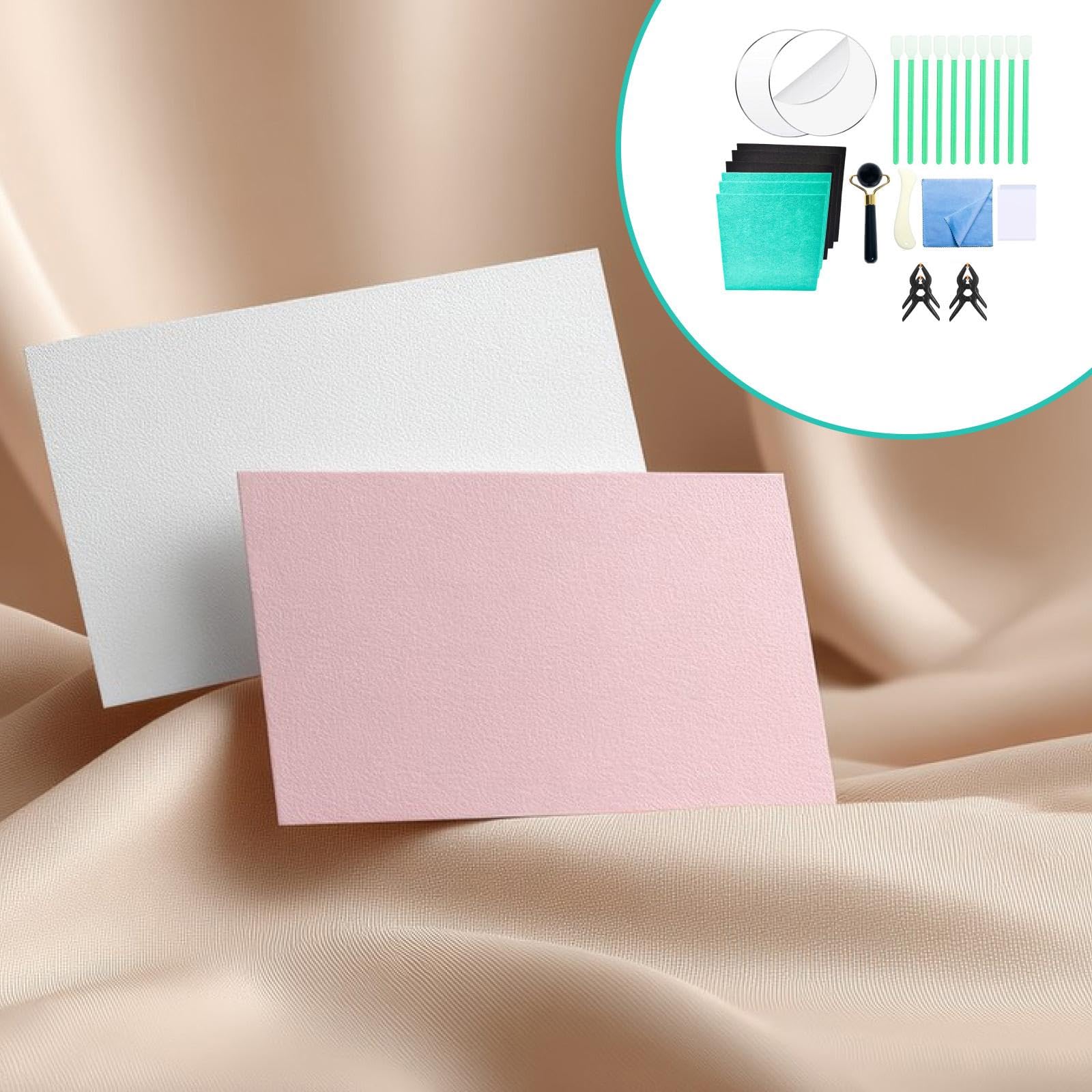 Kit de Nettoyage de 28 Pièces pour Cartes à Collectionner, Disques Acryliques et Accessoires