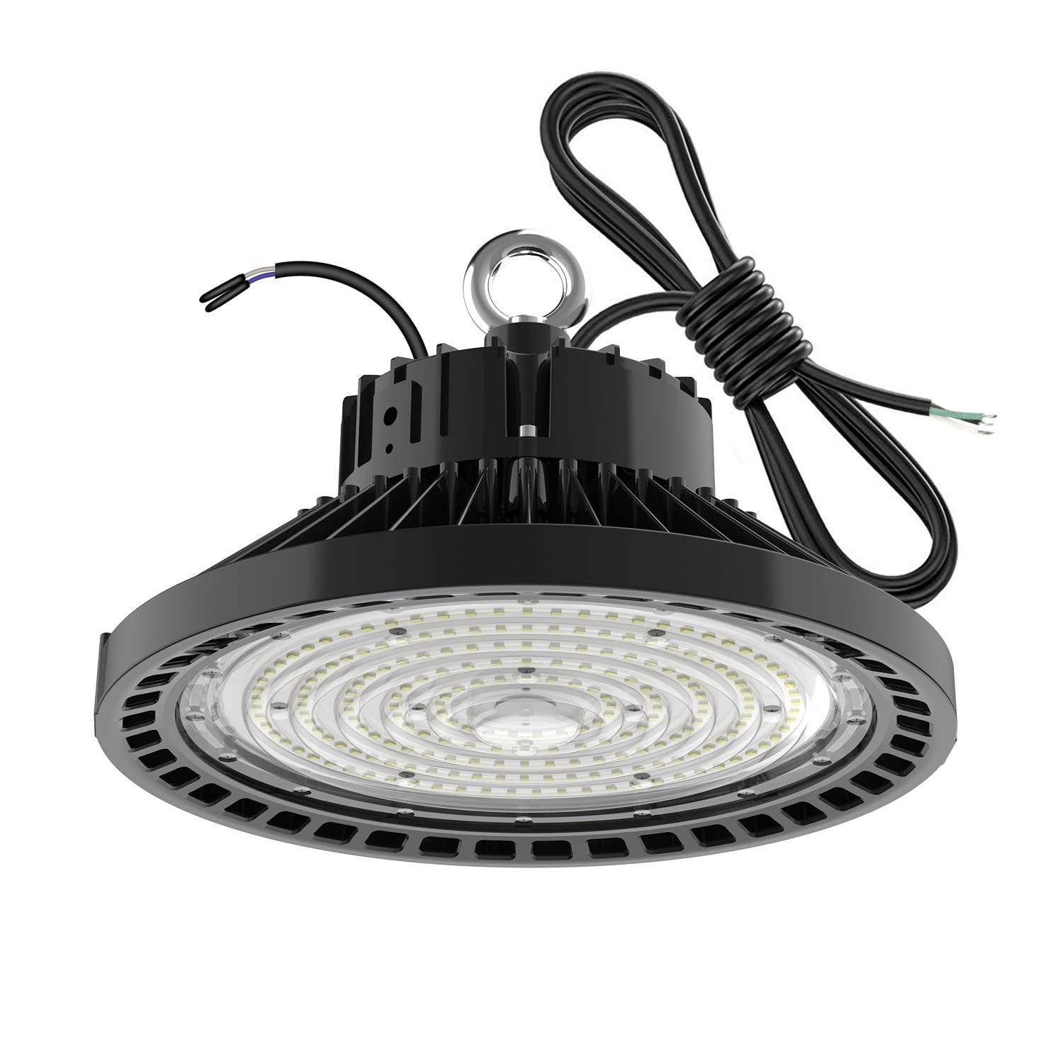 AC100-347V 150W Led High Bay Light Bulb UFO 5000k,Dimmable 22500