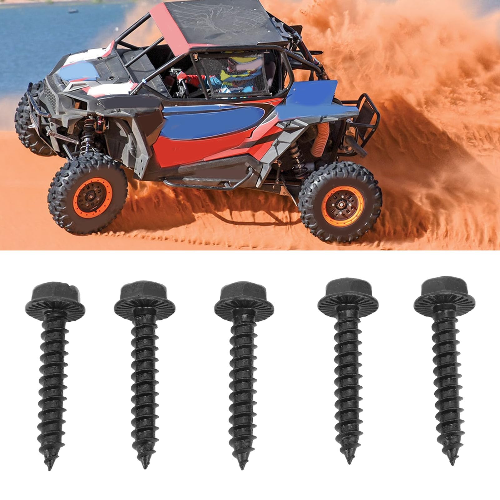 VOBOR Bulloni a Vite del Coperchio della Frizione 5 Pcs ATV 7519330 per Polaris RZR 570 900 1000