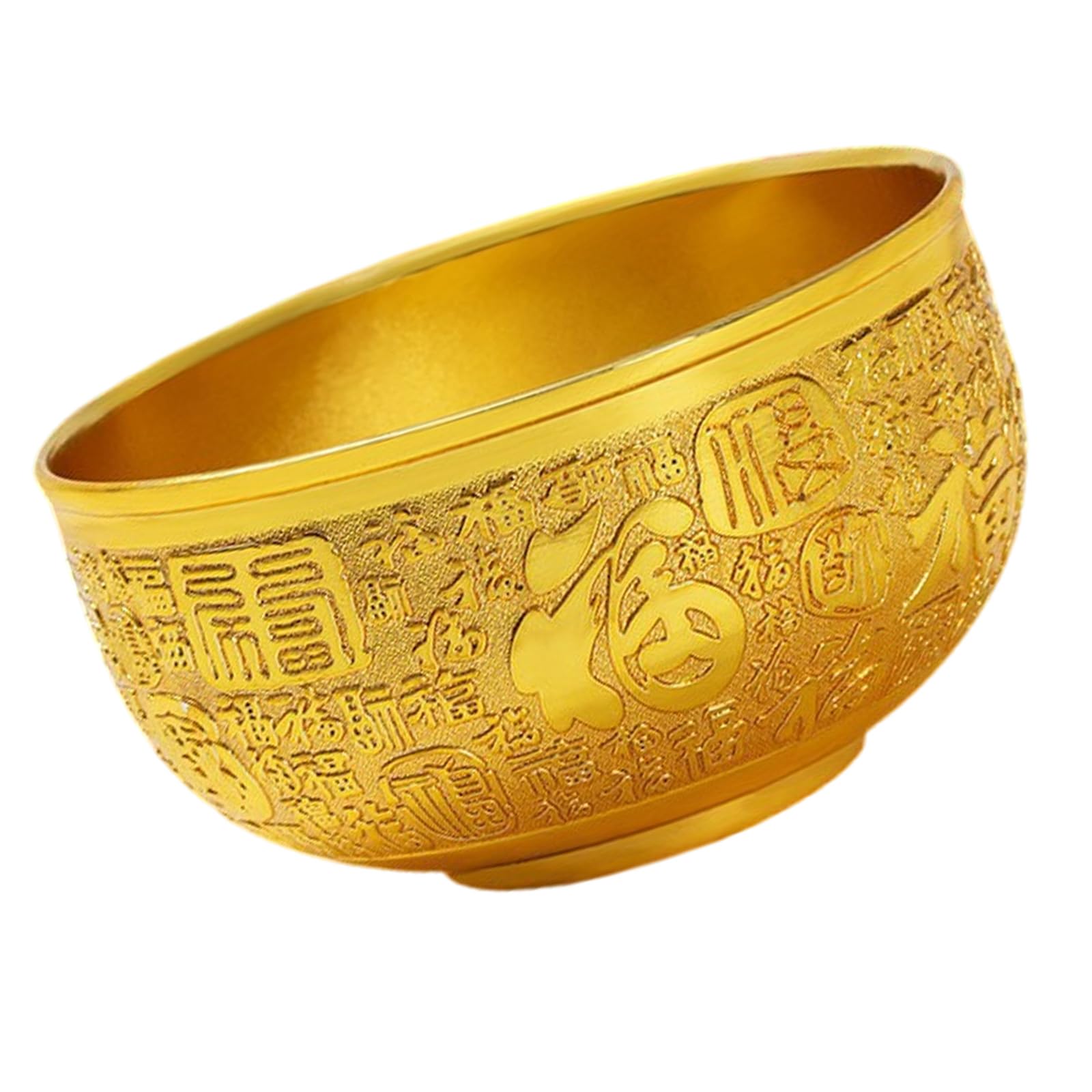 Cuenco de metal artesanal Fengshui para atraer abundancia y riqueza