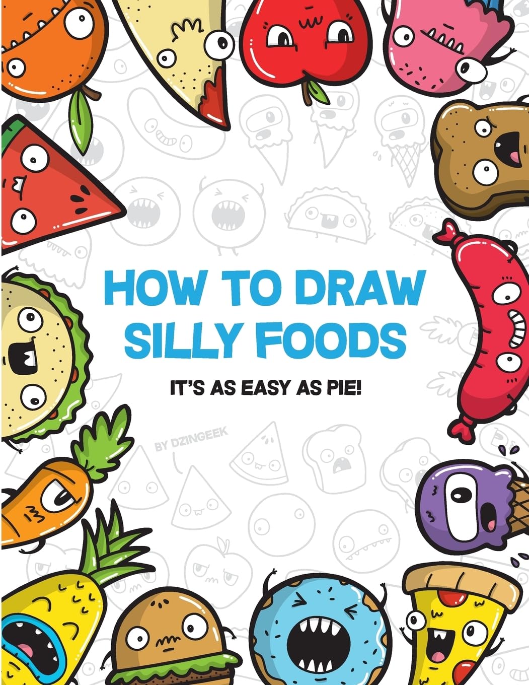 How to Draw Silly Foods
