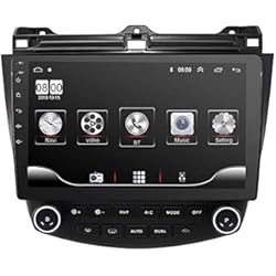 Pantalla Honda Accord 2006 ZAKSEM Car Radio 10.1 Pulgadas Sistema Multimedia para automóvil para Honda Accord 7 2004 2005 2006 2007 Android 10 OS 32GB ROM Estéreo para automóvil con WiFi 4G Enlace Espejo FM Bluetooth Audio V