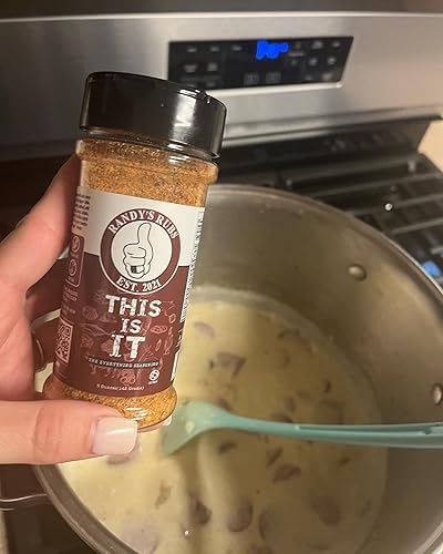 Miniatura 7 de Randys Rubs Condimento This Is It The Everything Sazonador sin gluten sin azúcar y sin lácteos no te succiona todos Un agitador grande de 12 onzas