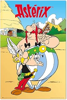 Grupo Erik Asterix Poster - 35,8 x 24,2 Zoll / 91 x 61,5 cm - Versand gerollt - Coole Poster - Kunstposter - Poster & Drucke - Wandposter
