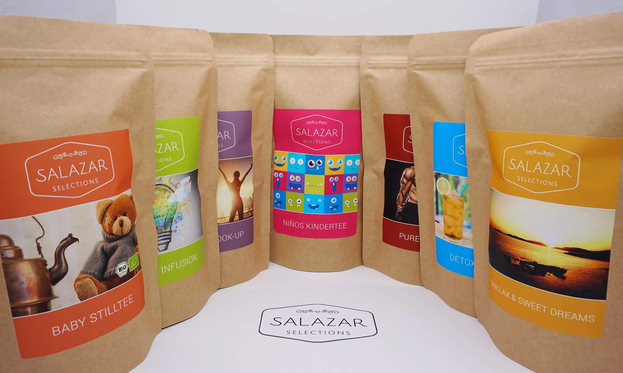 Salazar Ninos BIO Babytee 250g Aromapack | Kräutertee mit Fenchel für Babys und Kinder