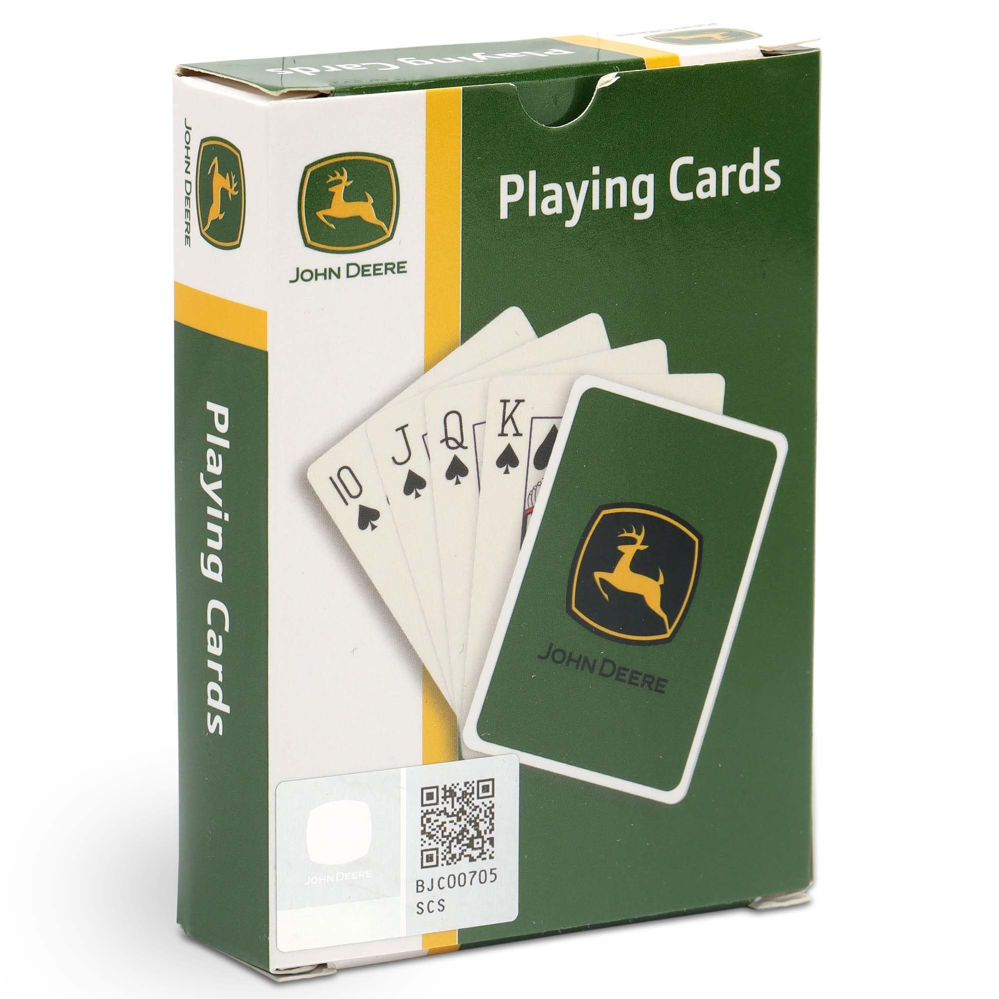 John Deere Logo Playing Cards - Green John Deere Deck of Playing Cards - Great Gift Idea