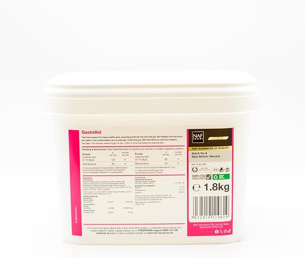 NAF Five Star GastriAid 1.8kg – Advanced Gut Health Supplement for Horses – SupportsTotal Digestive Health and Promotes Efficient Nutrient Absorption – Includes Prebiotics, Probiotics & Postbiotics - 2