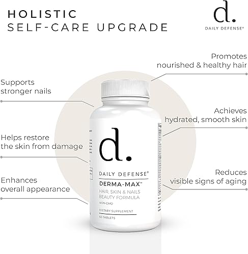 Miniatura 5 de Suplementos de colágeno para mujeres, vitaminas para el cabello, la piel y las uñas con biotina y colágeno, calcio y más para un cabello saludable,