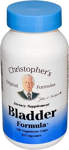 Miniatura 1 de Christopher's Original Formulas Fórmula de vejiga, apoyo a la salud urinaria, 100 cápsulas