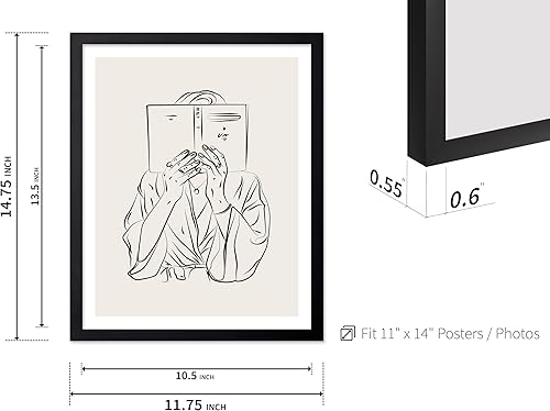 Miniatura 40 de Poster Master Póster de peonías – Estampado de flores retro – Ilustración floral – Ilustración en blanco y negro – Diseño de línea y abstracto –