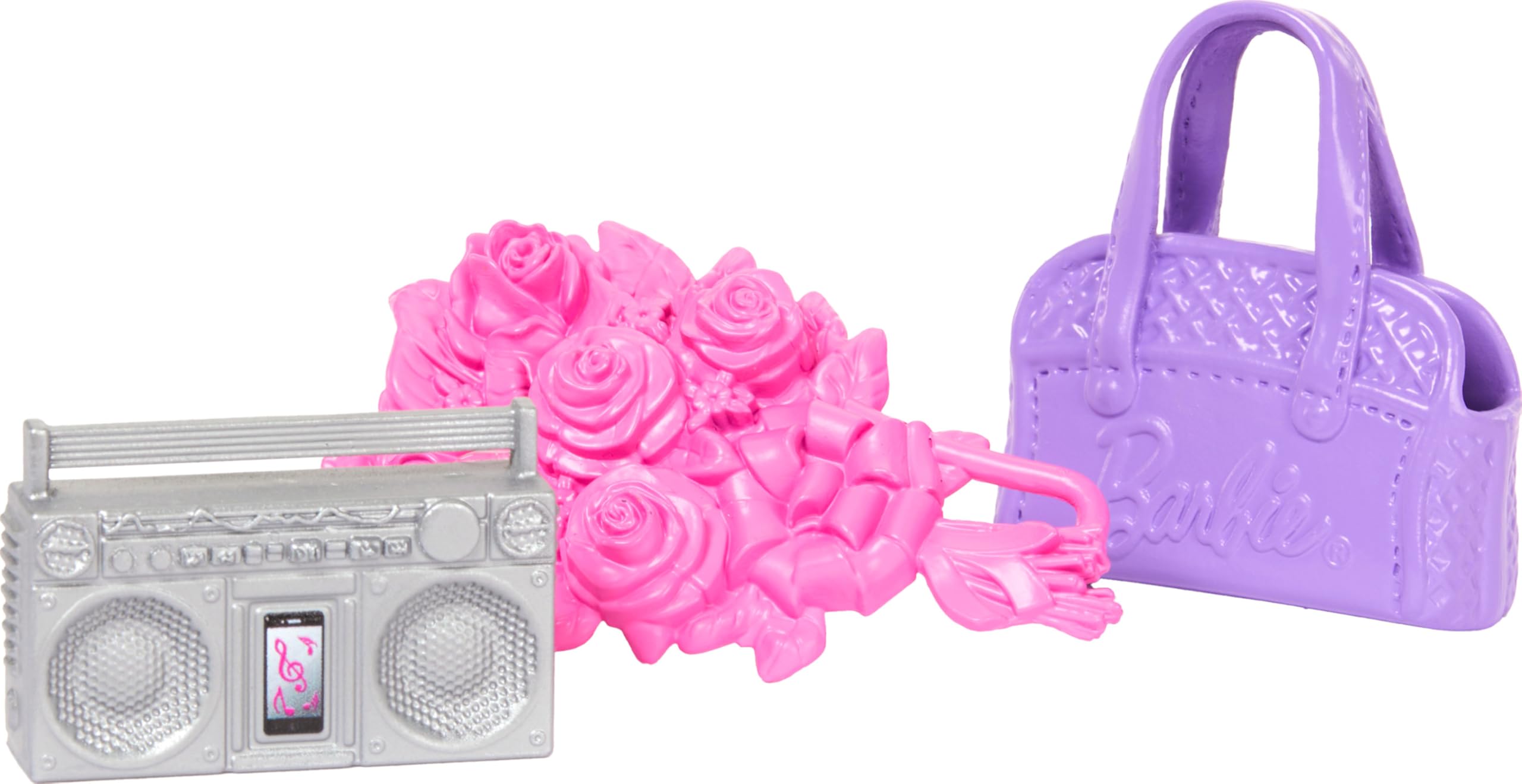 Barbie - Set Ballet Room, include 2 bambole bruna e bionda con outfit a tema balletto e 9 accessori alla moda per outfit extra, giocattolo per bambini, 3+ anni, HXC37