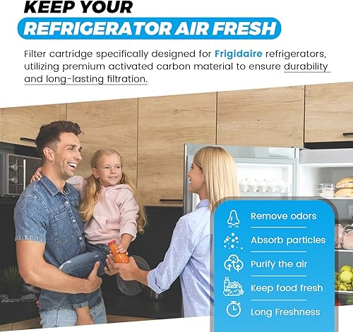 Miniatura 8 de Paquete de 6 filtros de aire para refrigerador FRGPAAF2 Pure Air AF-2 RAF-2