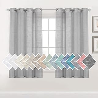 Silver Grommet Sheer Curtain Styles