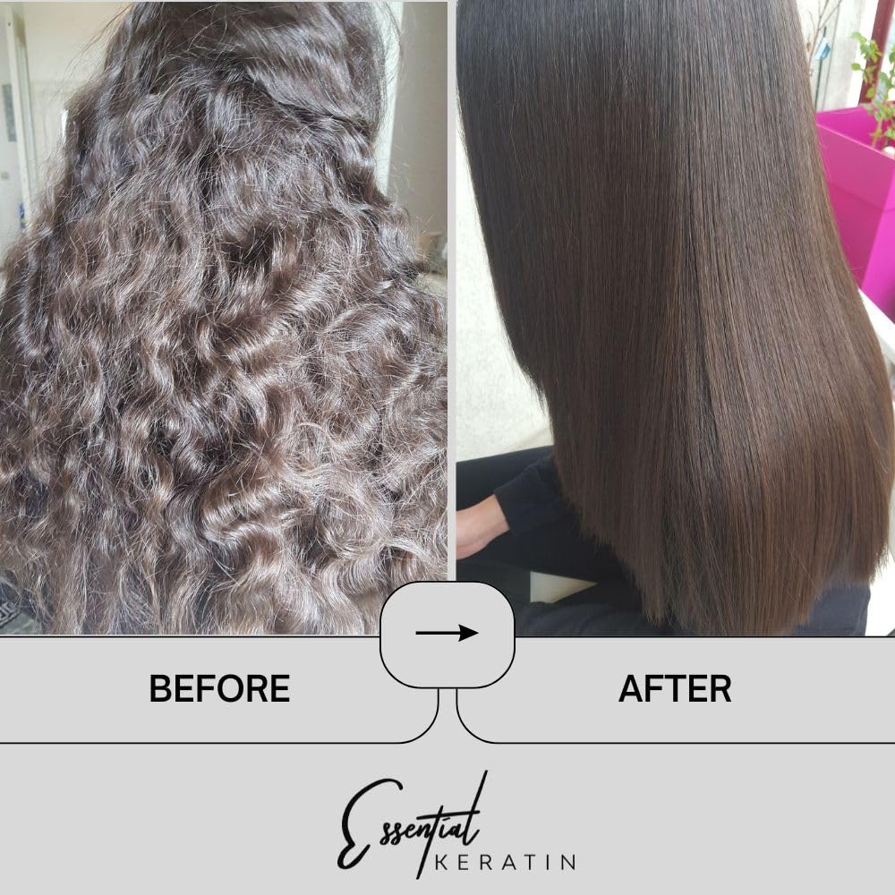 Essential Keratin kit de Lissage Brésilien cheveux crépus lot de 2 (500ml)