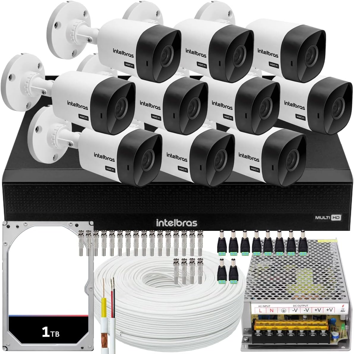 Kit CFTV 10 Câmeras Intelbras: Review após 30 dias de uso