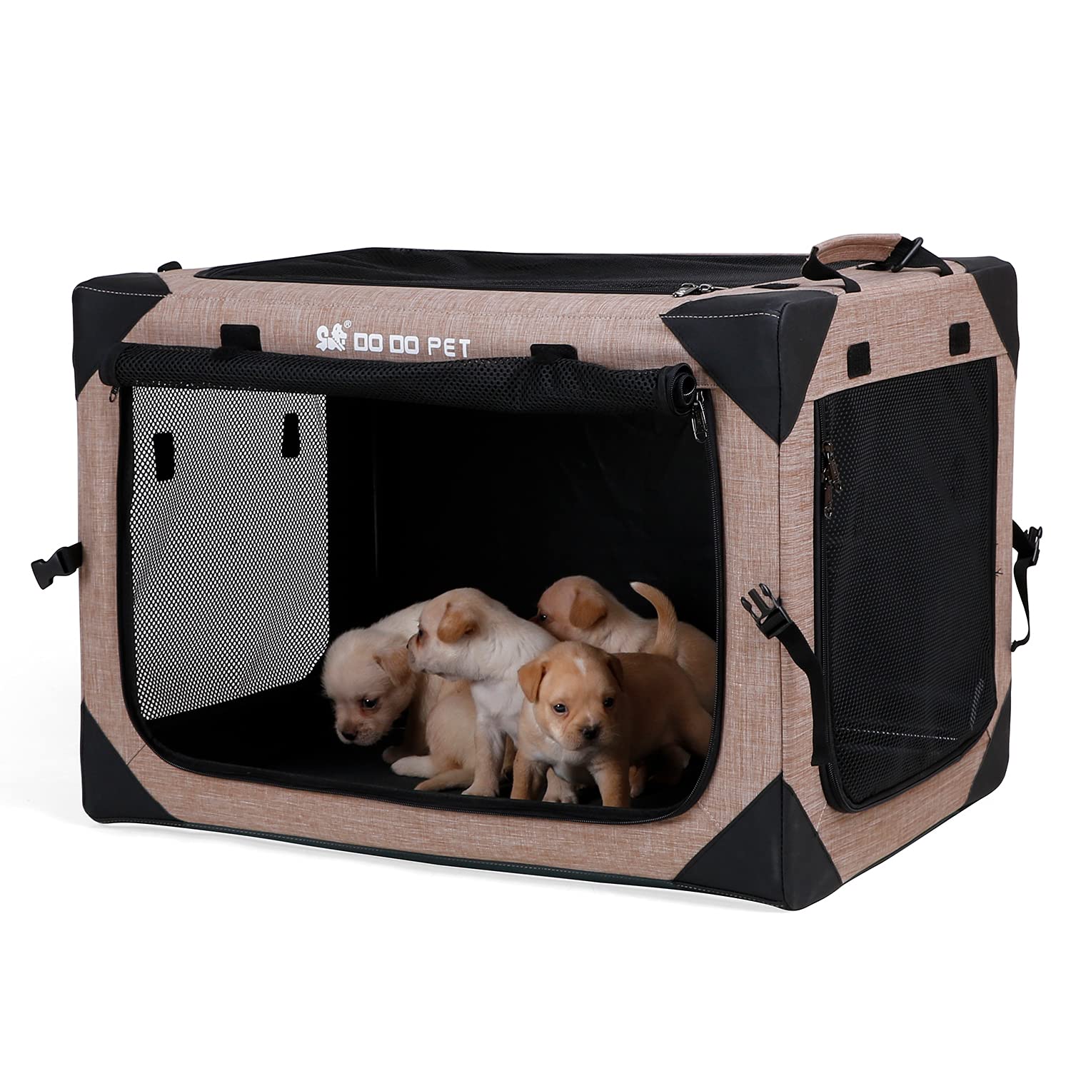 Car Dog Crate Large Pet Cage Out Portable Foldable Small and Medium-Sized Cat Kennel