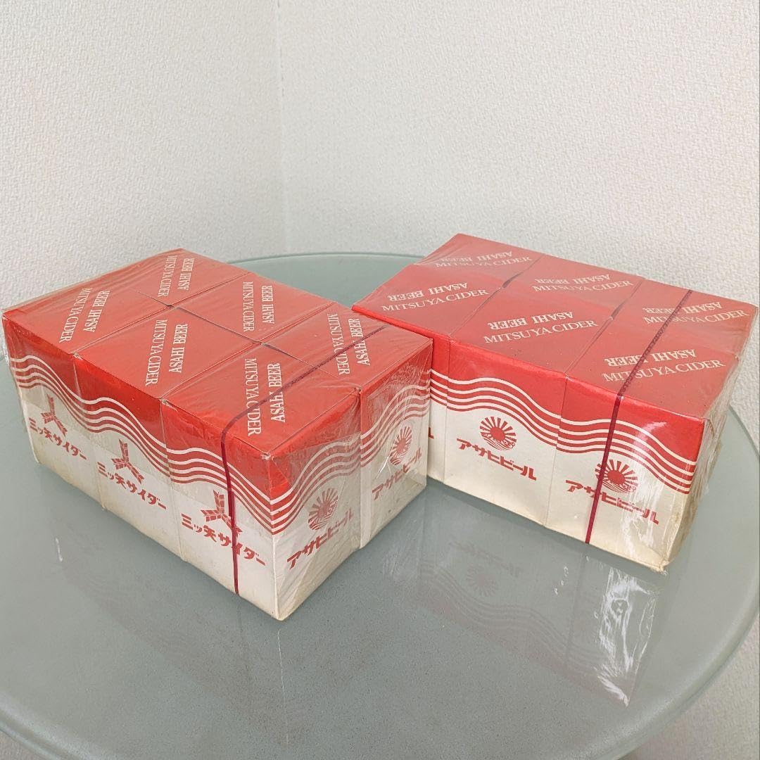 送料無料 昭和レトロ ASAHI BEER アサヒビール MITSUYA CIDER 三ツ矢
