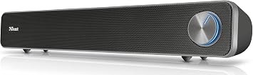 Soundbar Trust Arys USB 12W Preta - 22946
