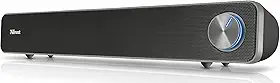 Caixa de som Trust Arys Soundbar p/PC, 22946, preto, grande