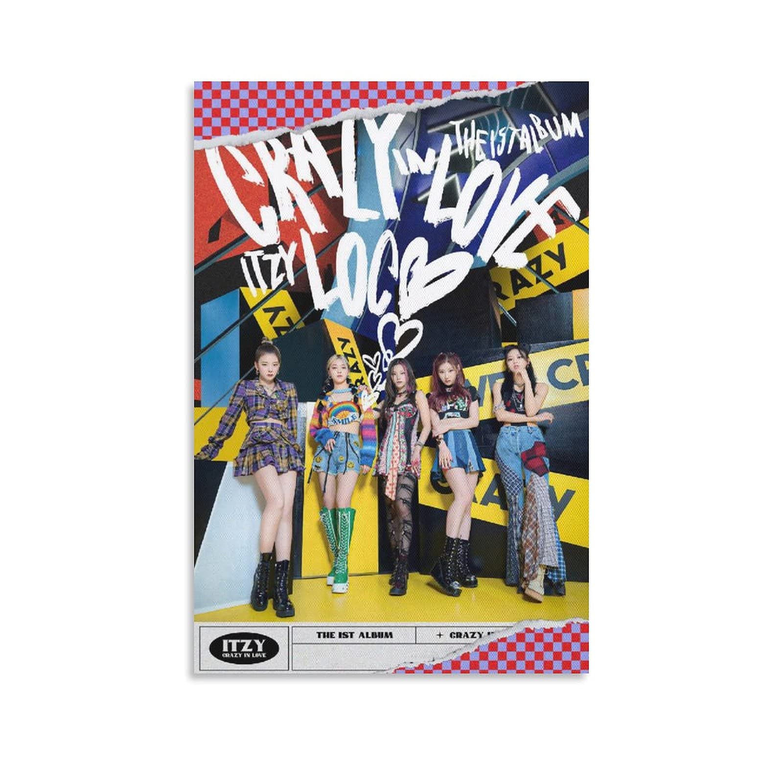 Star Girl Group Itzy Kpop Crazy in Love Teaser Loco Member Collection Teaser Lia Yeji Yuna Ryujin Ch