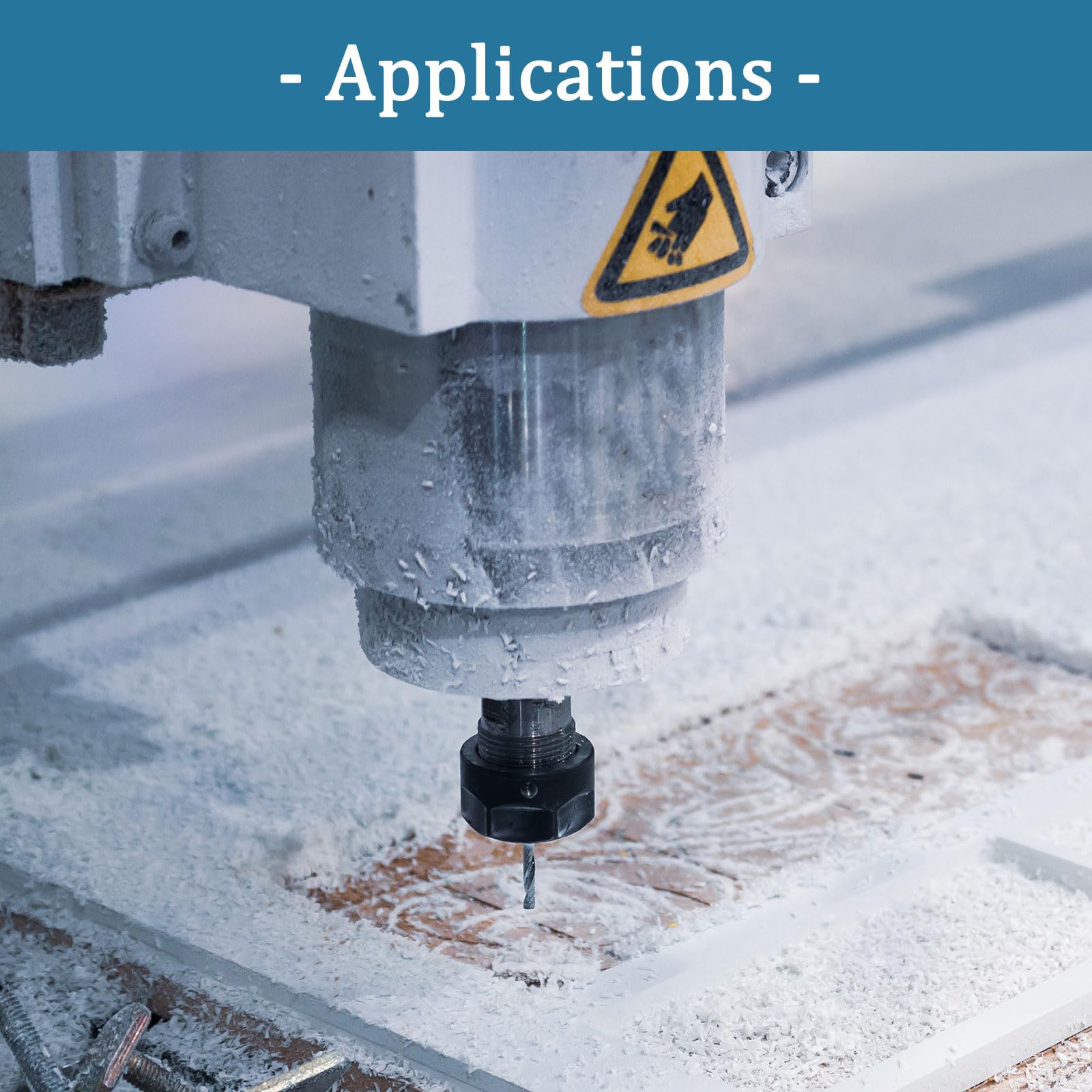 5 Punte Fresatura Carburo 3.175mm - 0.8x3mm - 2 Scanalature Per CNC - Foto 7