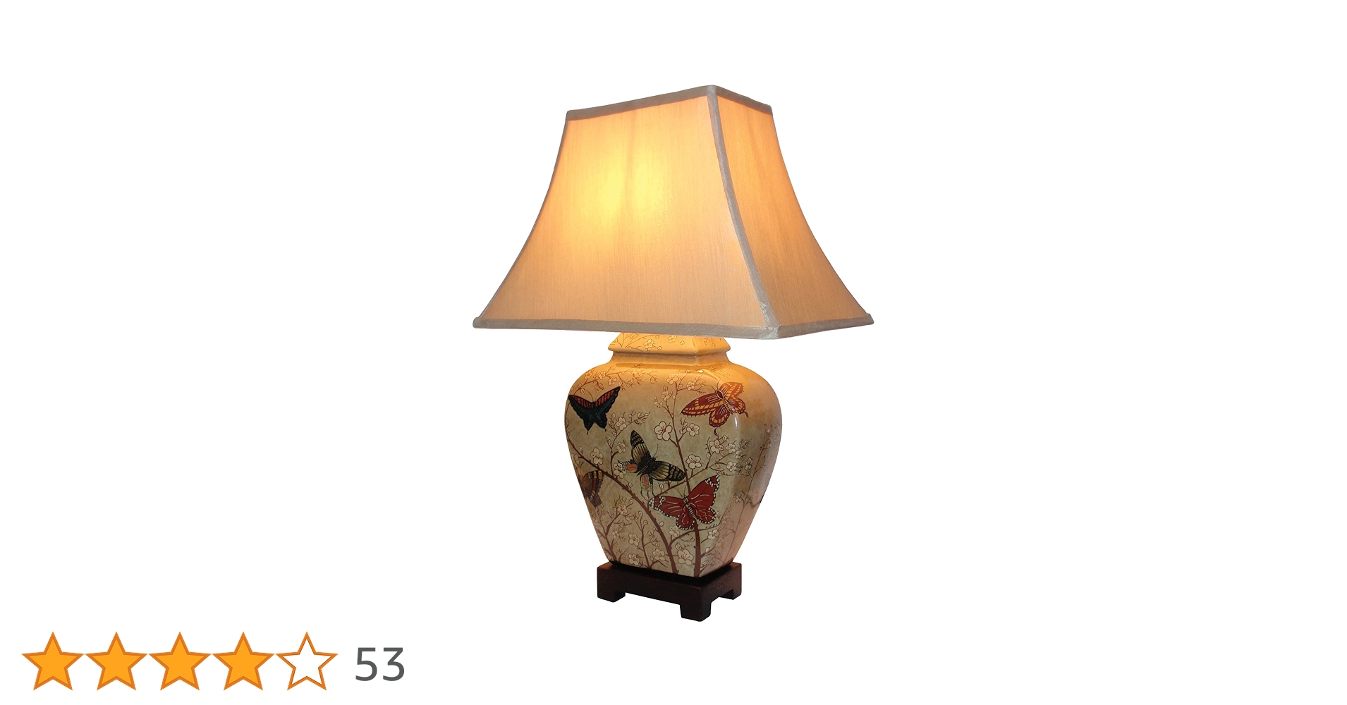 フロアスタンド Antique oriental table lamp Vintage Oriental Accent Asian Table Lamp With Shade | eBay
