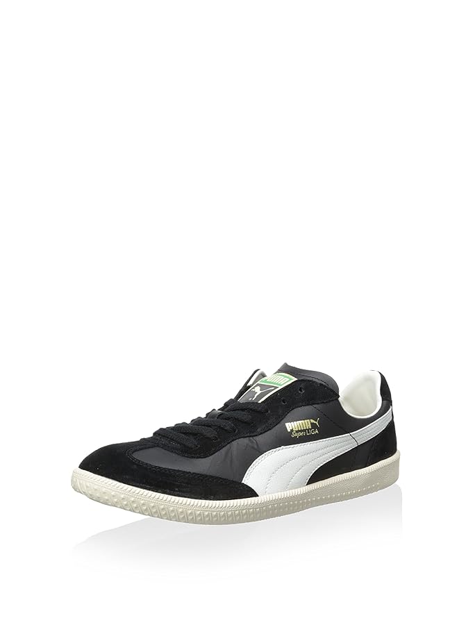 Amazon.com | PUMA Men's PUMA Super Liga Og Retro Sneaker,  Black/Marshmallow, 14 M US | Fashion Sneakers