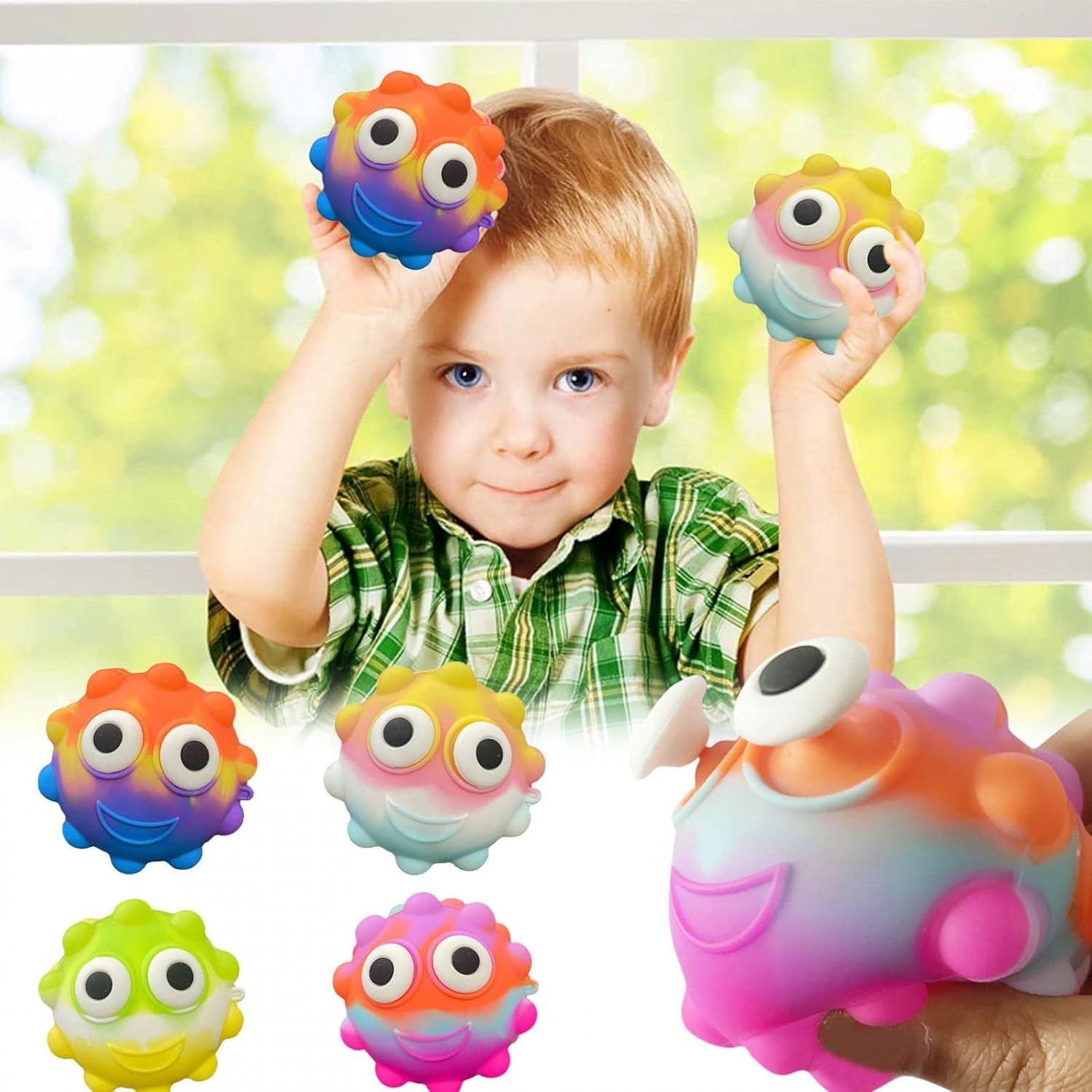 Mllkcao Stress Balls for Kids Squeeze Ball/Sensory Ball