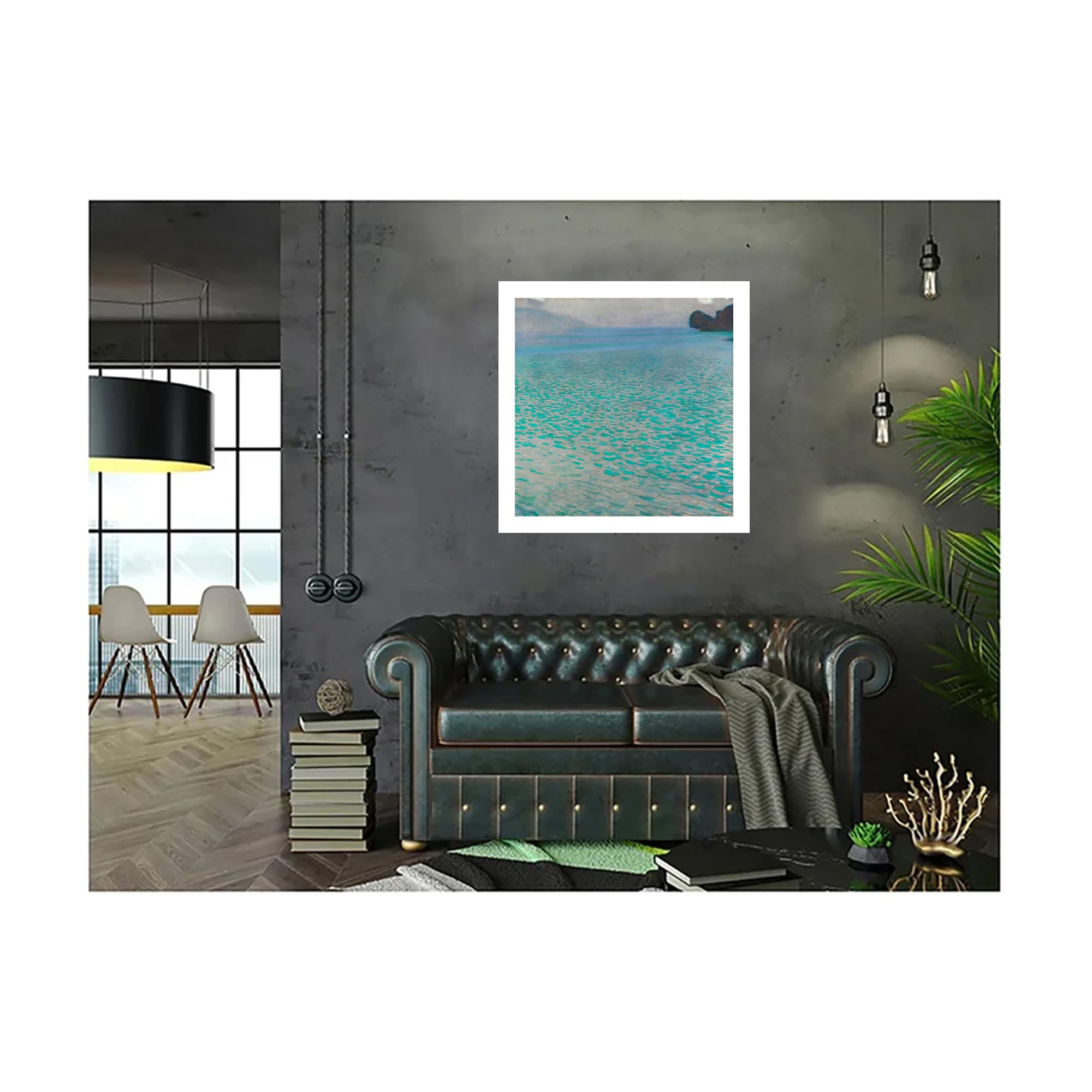 Poster Fine Art per Ogni Ambiente Decorare con Stile Gustav Klimt Attersee