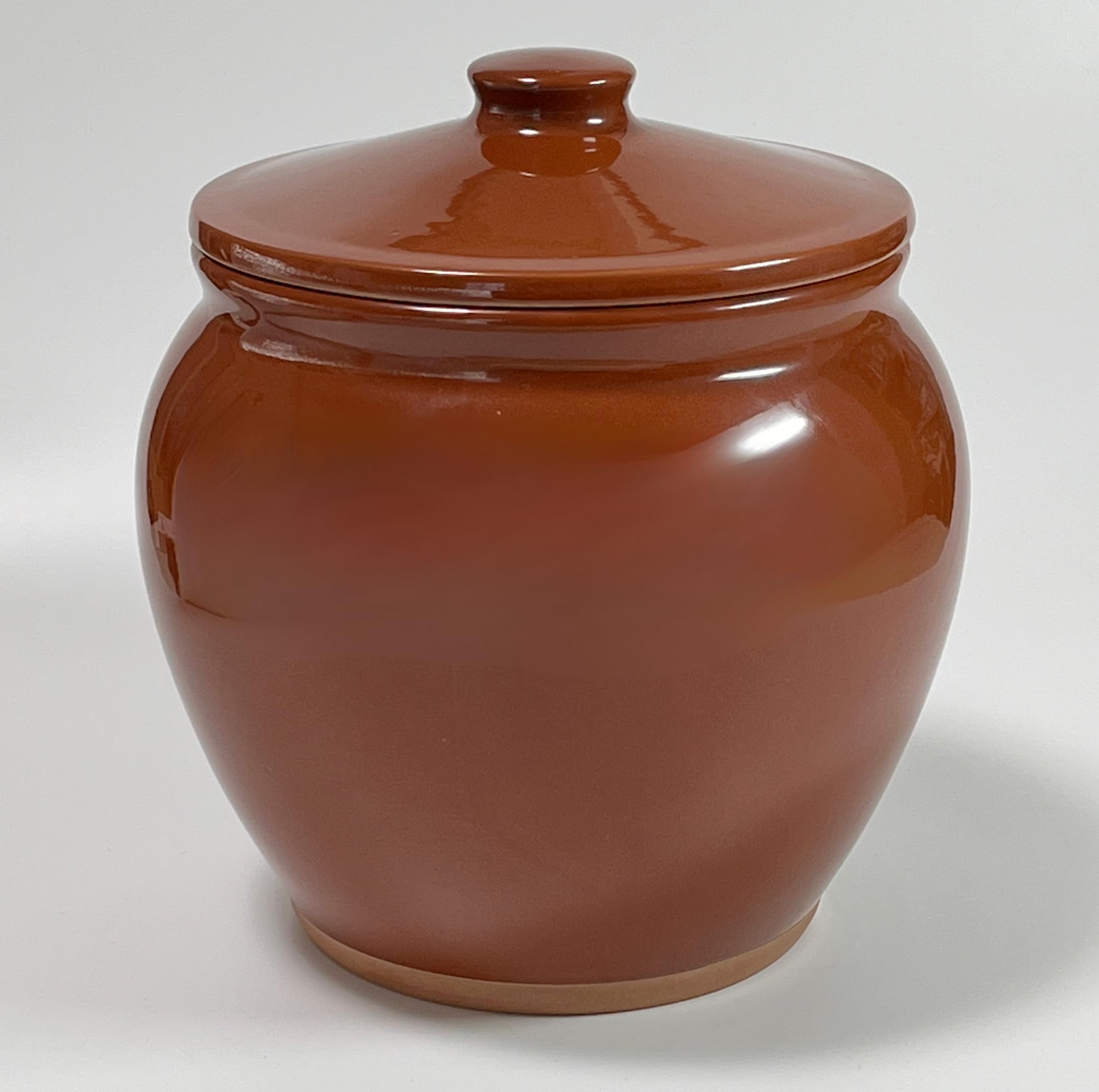 Amazon｜漬物好きのためのカメ(甕) 2升 ふた付きかめ 日本製 萬古焼