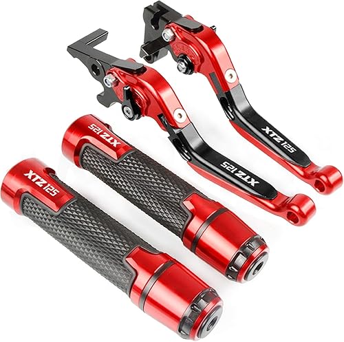 Motorcycle Clutch Grip Set For YAMAHA XTZ125 XTZ 125 2014 2015 Motorcycle CNC Material Motorcycle Accessories Anti-drop Handle Adjustable Brake