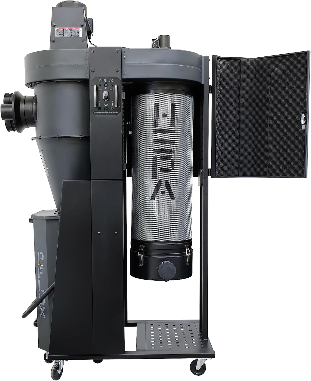 Laguna Tools MDCPF22201 P|Flux: 2 2Hp 220V Hepa Cyclone Premium Dust Collector