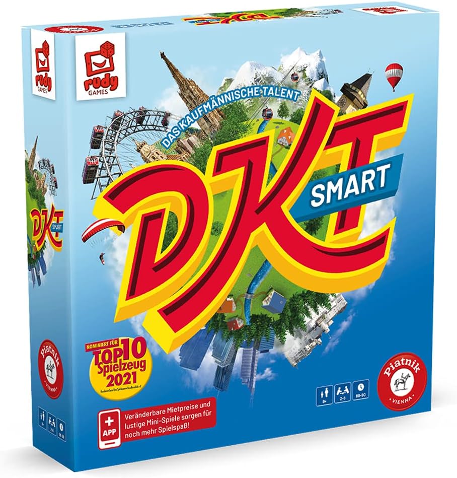 Piatnik 8104 - DKT Smart, Multi-color, 27,6 + 27,6 cm