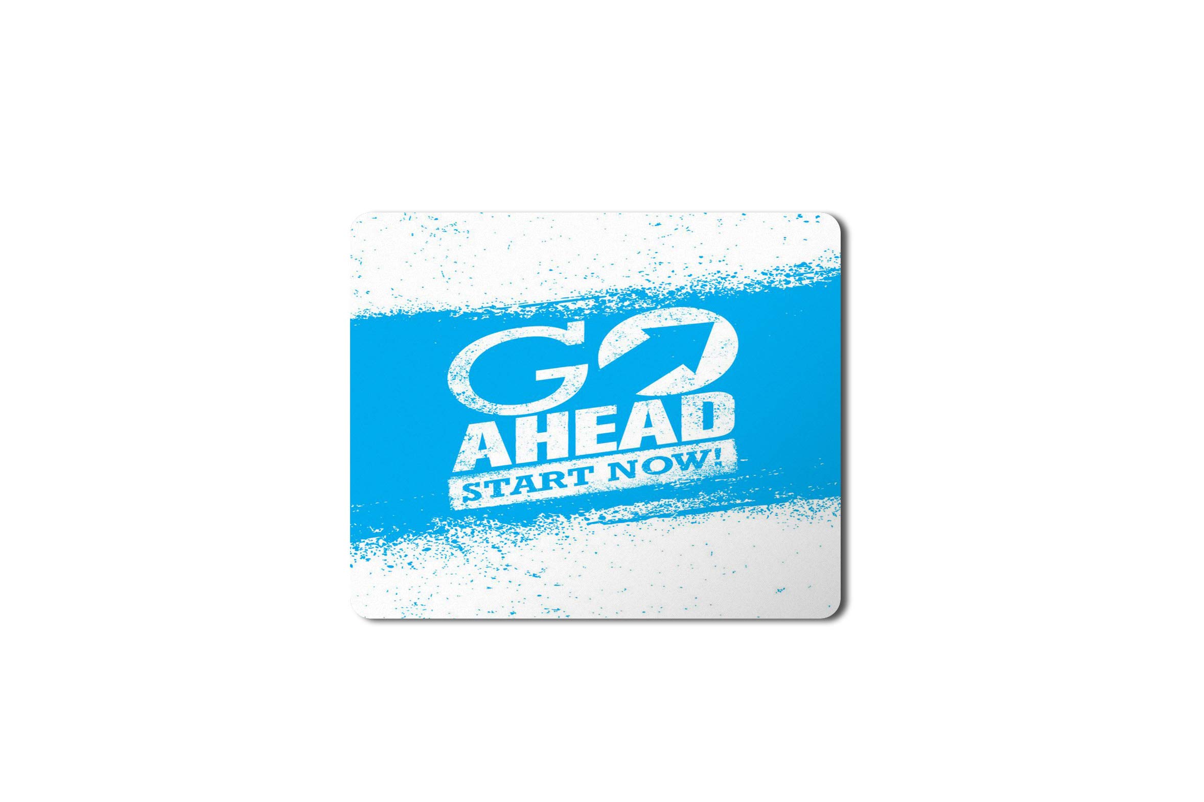 5 Ace go Ahead HD Printed Designer Speed Mousepad for Laptop|Dekstop|Gamers|Graphic designers-7x8.5 Inches