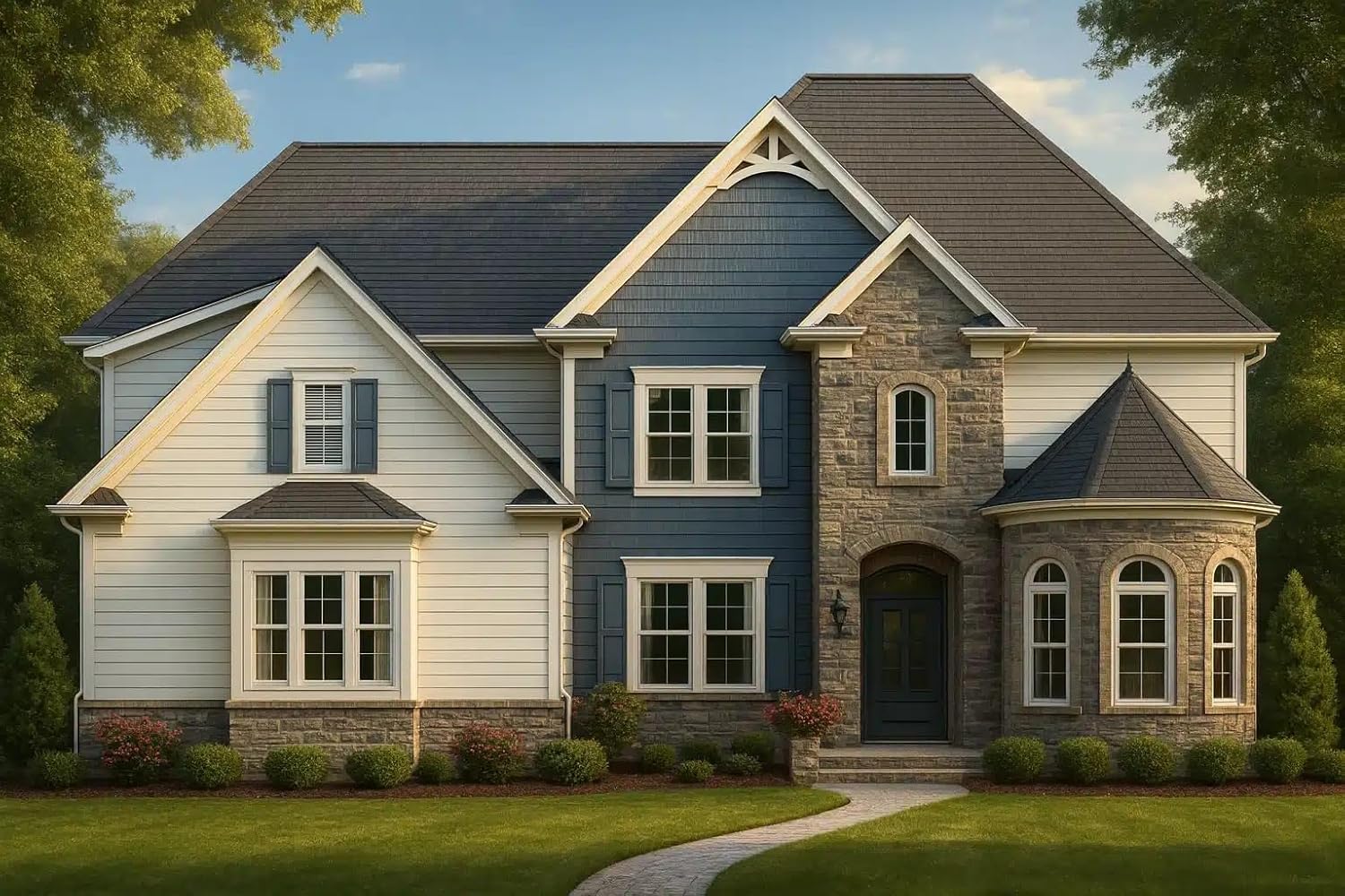 14-1894 HOUSE PLAN - Spacious 2.5-Story House Floor Plan with Modern CAD Designs