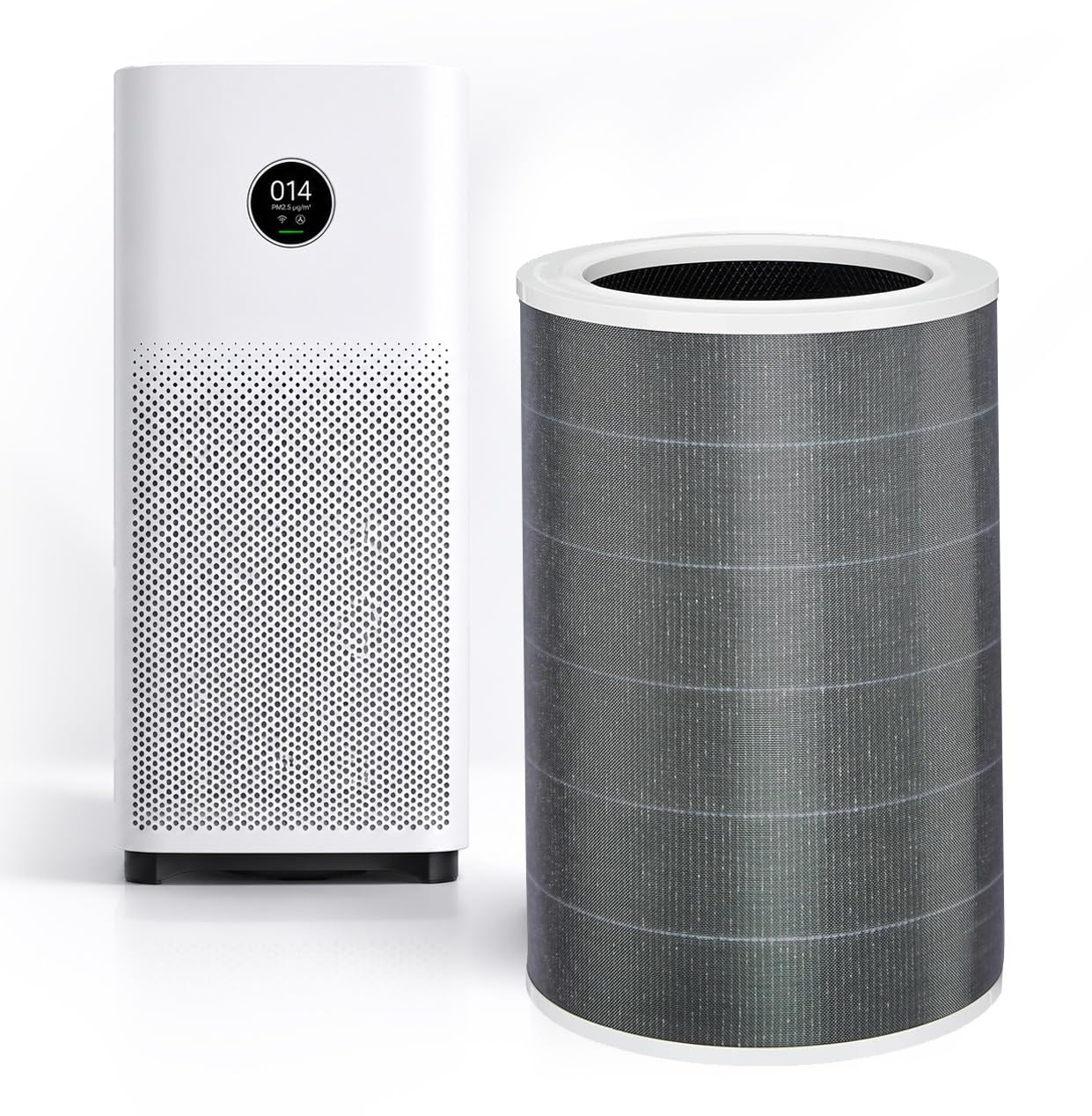 True HEPA Replacement Filter with RFID – Compatible with Mi Air Purifier 4 | Medical-Grade H14 Filtration | Captures PM2.5, Dust, Allergens | Long-Life | (Mi 4 Grey)-image-11