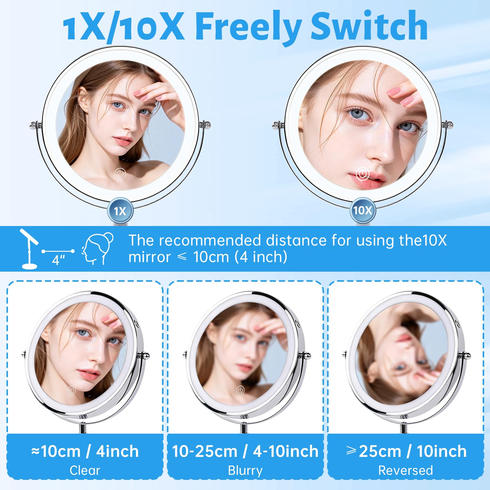 TopDirect Specchio Trucco con Luci — immagine 3 di 12