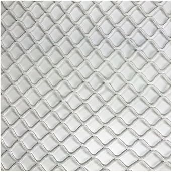 Stretch mesh Fabric Super Big Diamond Mesh Fabric for Lingerie Fishnet Gloves Clothing Accessories Sewing Balck Hollowed Out Tank Top MaterialWhite,45cmx150cm