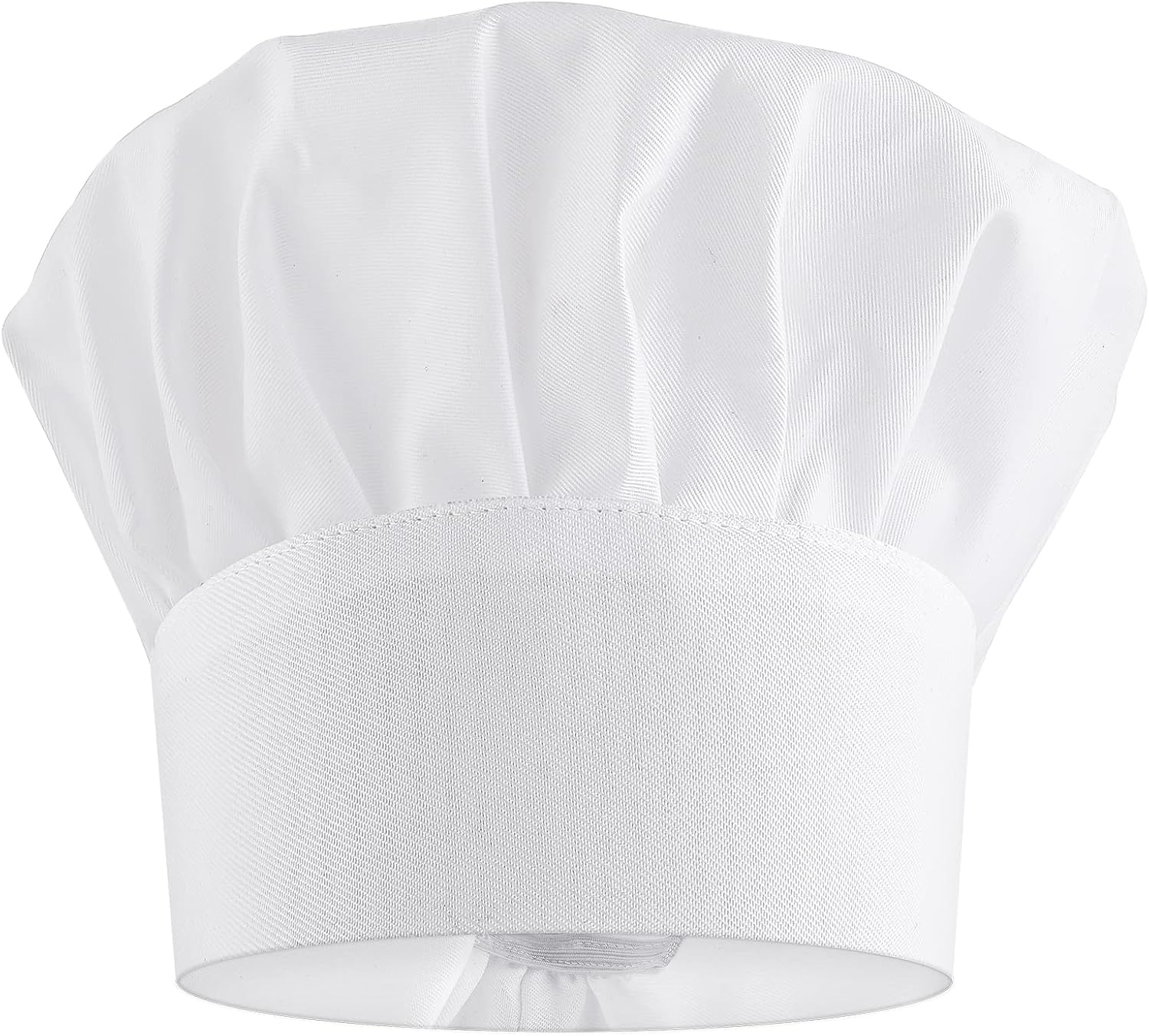 Lusofie Chef Hats for Kids Adjustable Elastic Kids Chef Hat White Baby