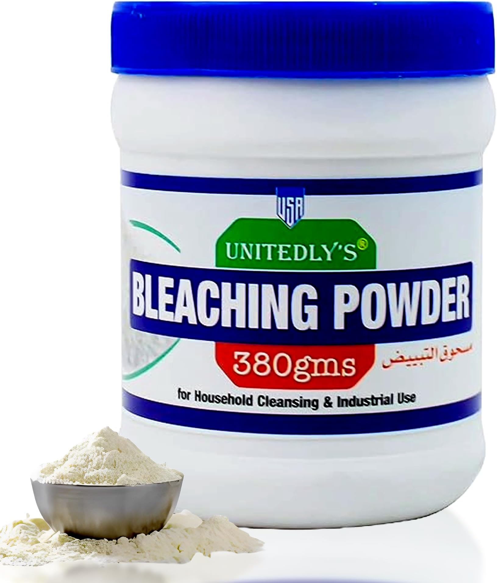 Unitedlys® Bleaching Powder for Bathroom 380 Grams Kitchen Cleaner