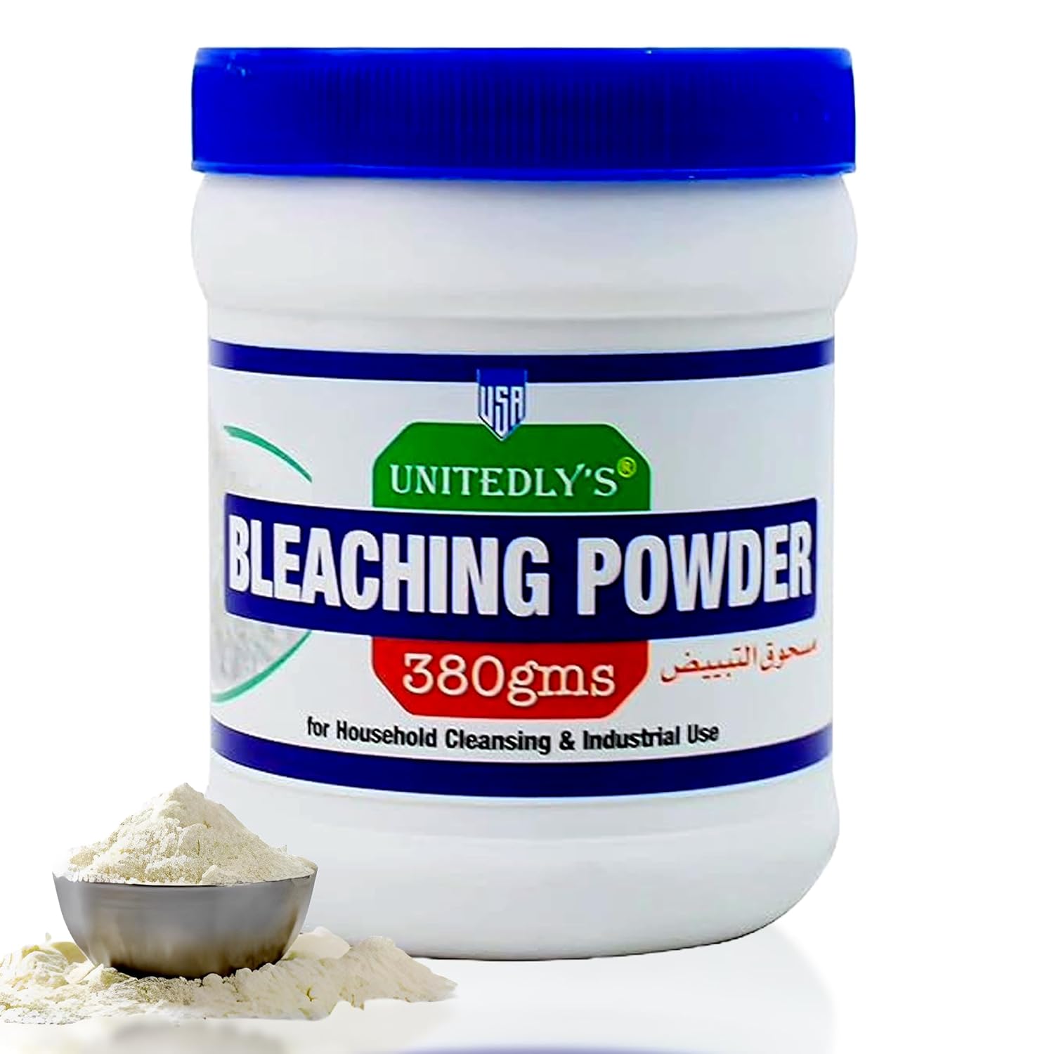 Unitedlys® Bleaching Powder for Bathroom 380 Grams Kitchen Cleaner
