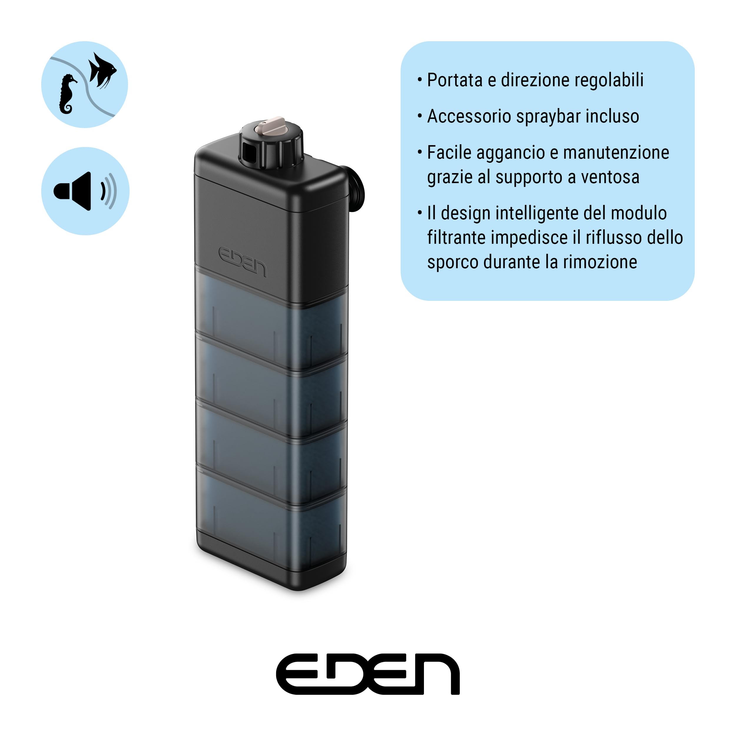 EDEN FIN X 200 Filtro interno