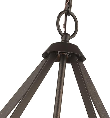 Miniatura 8 de Livex Lighting 40923-05 Prism 3 Light Ch Mini CandelabroMontaje en Techo, 14" x 14" x 16", Cromo Pulido