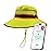 GearTOP Reflective Safety Sun Hat - UPF 50+ High Visibility Wide Brim for Sun Protection, Adjustable Fit for Road Work and Outdoor Activities Yellow