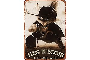 Puss in Boots The Last Wish Vintage Wall Art