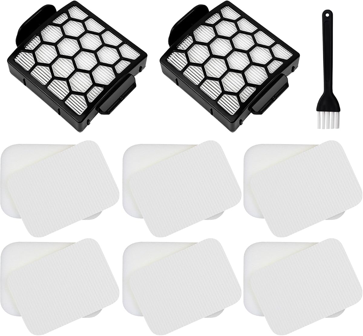 Filter Replacement for Shark ZU102, ZU100, ZU60, ZU62 Upright Vacuum | for ZU51, NV151, NV150, CU50WM, NV181, NV251, NV255, ZU62C, ZU62NP, NV150C, NV151CA Navigator Swivel Pro | Rotator Pet
