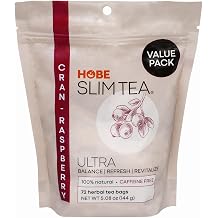Ultra Slim Tea Cran-Raspberry - Value Pack 72 count