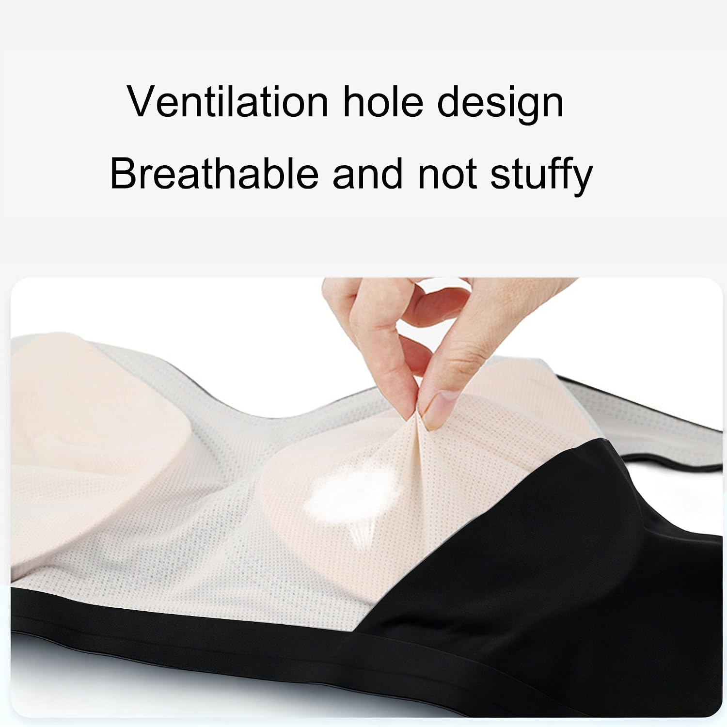 Seamless Mastectomy Bra Women Full Coverage Wireless Post-Surgery Bra for Silicone Breast Inserts